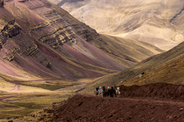 istock Hiking to Rainbow Mountain 954774532