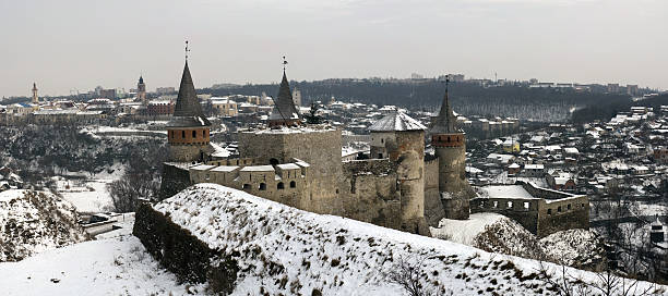 istock Panorama of Kamyanets-Podilsky Castle 95477672