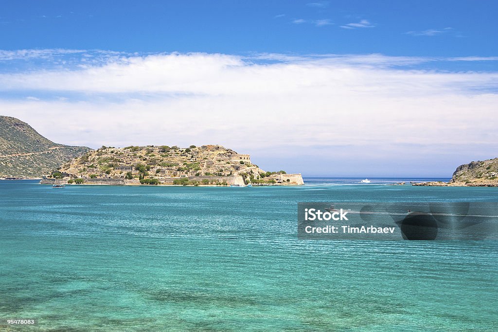 Spinalonga - Foto de stock de Antigo royalty-free