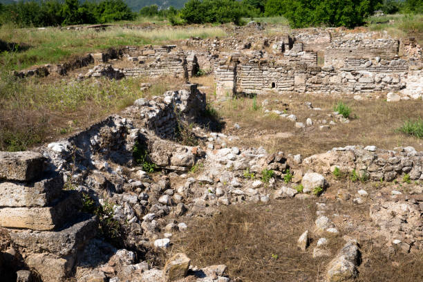 istock Ancient ruins in Dion, Greece. 954785260