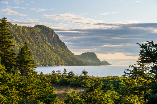 Quebec vista desde el Parque Nacional de Bic photo