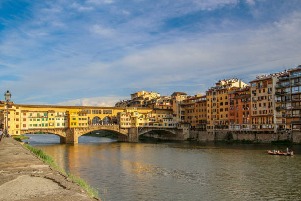 istock bridge with houses on the river, florence 954793214