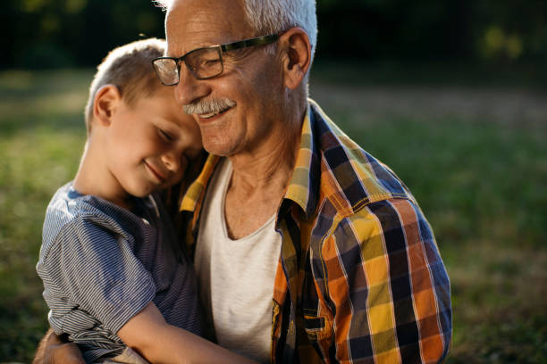 istock Grandpa-grandchild bonding 954796132