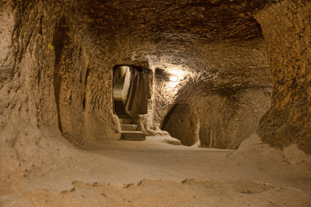 istock cave city in Cappadocia Turkey 954797366