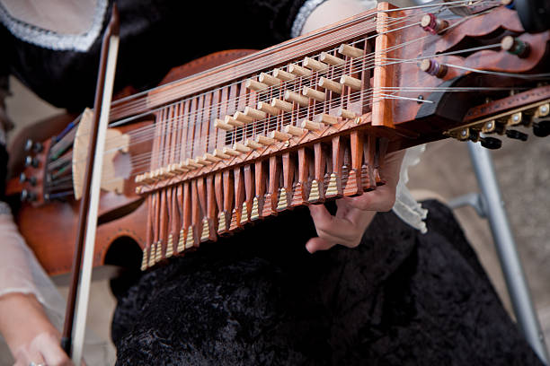 Nyckelharpa stock photo