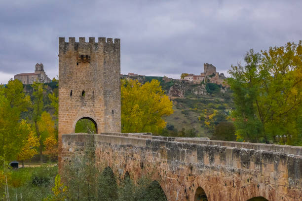 istock stone bridge in Frias Spain 954800996