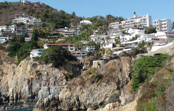 istock Acapulco Buildings On Cliffs View During The Day In Guerrero. Mexico 954801886