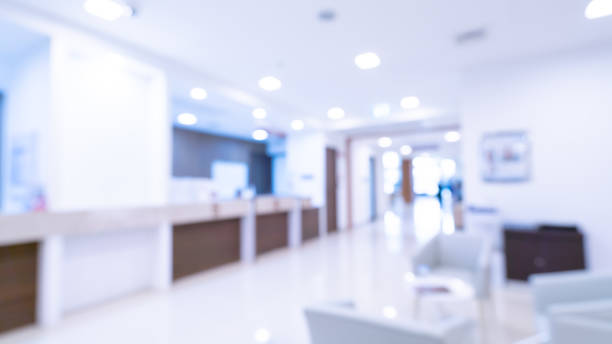 Healthcare Photos Hospital Waiting Area medical clinic stock pictures, royalty-free photos & images