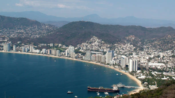 istock Acapulco Skyline And Beachfront Scene In Guerrero. Mexico 954809780