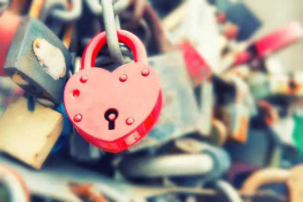 Photo of Love red romance lock