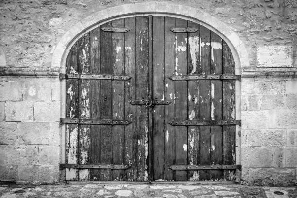 istock Wooden door 954817732