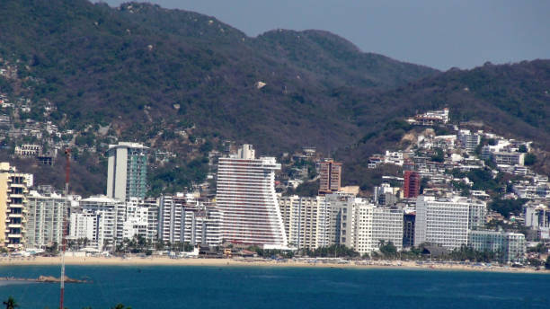 istock Acapulco Skyline Including Pacific Ocean Scene In Guerrero Mexico 954821486
