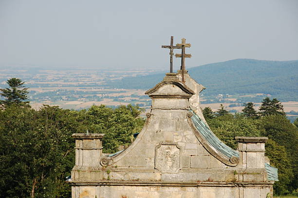 Monasterio de entrada superior - foto de stock