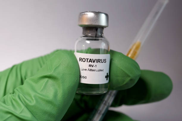 Rotavirus immunization stock photo