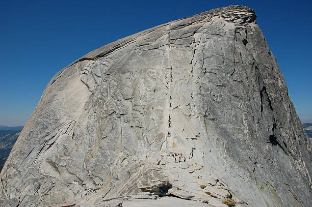 Escalada media Dome - foto de stock