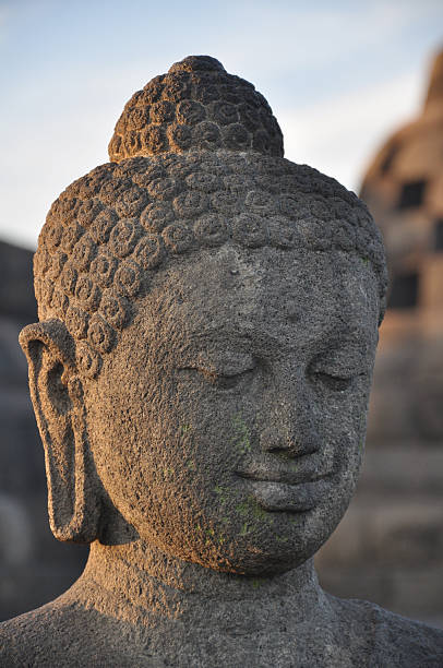 Cтоковое фото Боробудур Будда