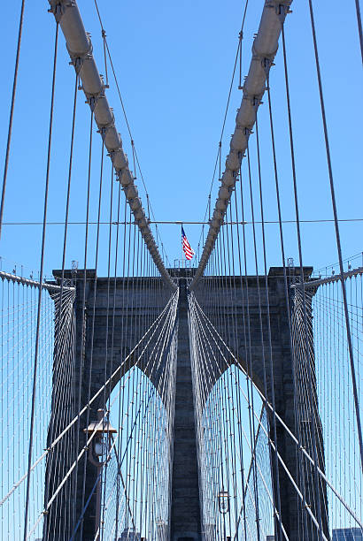 Ponte di Brooklyn - foto stock