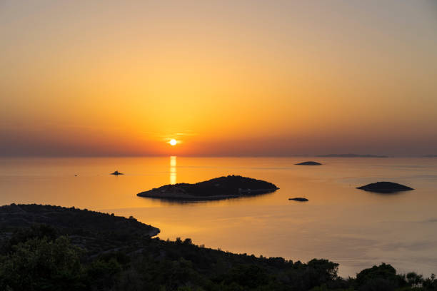 istock Sunset at Adriatic Sea in Croatia 954837768