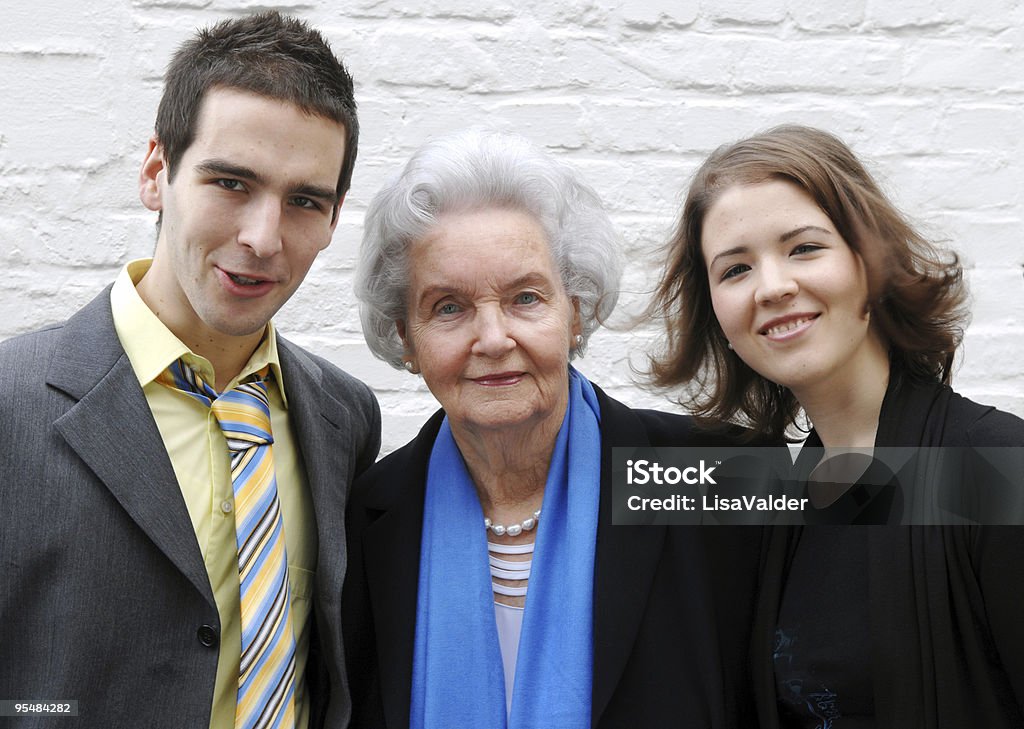 Nonna - Foto stock royalty-free di 70-79 anni