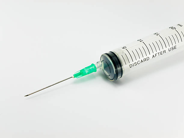 Syringe stock photo