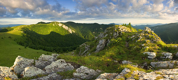 istock Panorama of mountain landscape 95485458