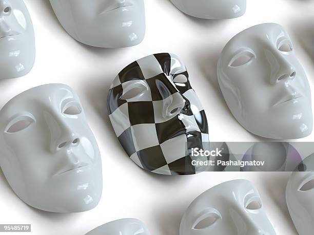 Foto de Máscara e mais fotos de stock de Branco - Branco, Máscara, Porcelana