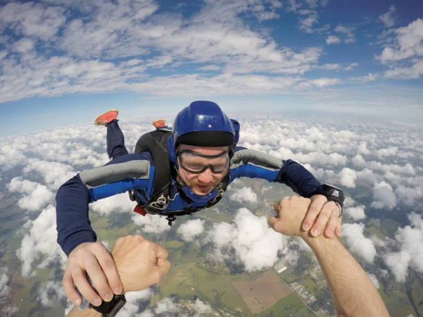 istock Skydiver point of view 954859780