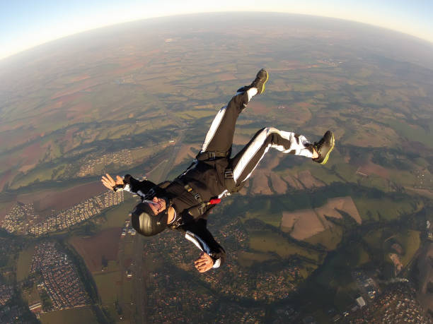 istock Skydiver relaxing at the skies 954867130