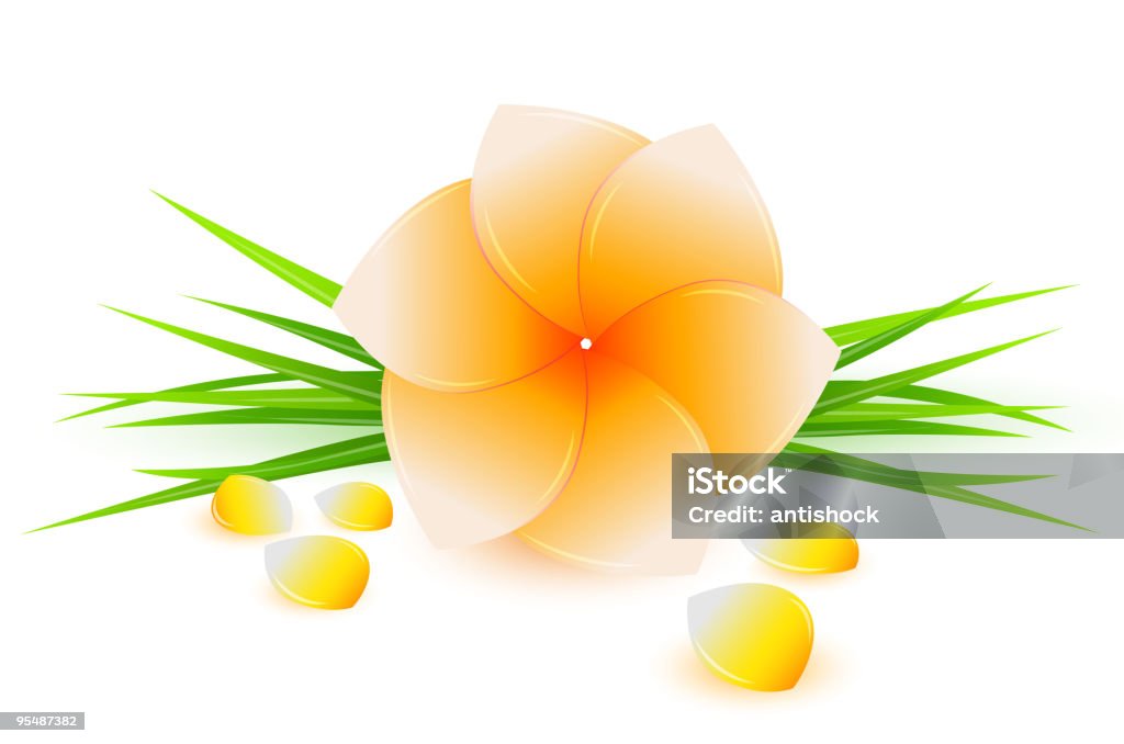 Schöne Blume - Lizenzfrei Abstrakt Vektorgrafik