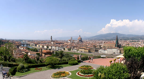 Paisaje de la ciudad de Florencia, Italia - foto de stock