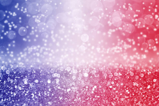 istock Patriotic Red White and Blue Color Background Sparkle 954880410