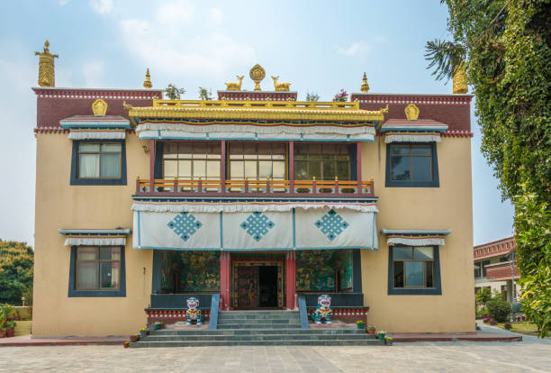 istock Main gompa or temple in Kopan monastery, Kathmandu, Nepal. 954880944