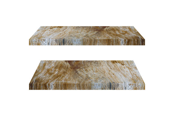 istock brown wood block isolated on white background with clipping path 954881746