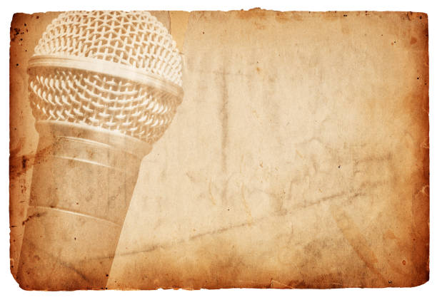 istock Isolated Microphone Paper XXXL 95488565