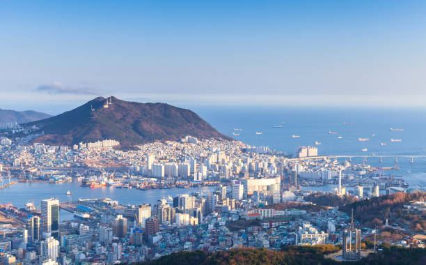 istock Busan city, South Korea. Aerial view 954900122