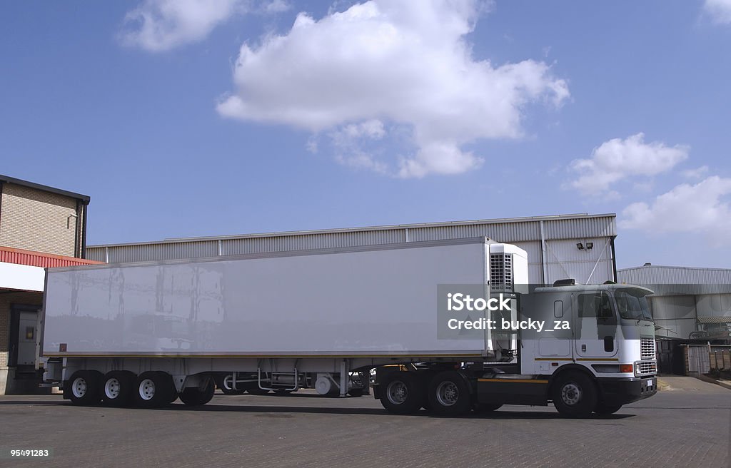 Truck Pferd und Anhänger - Lizenzfrei Schweres Nutzfahrzeug Stock-Foto