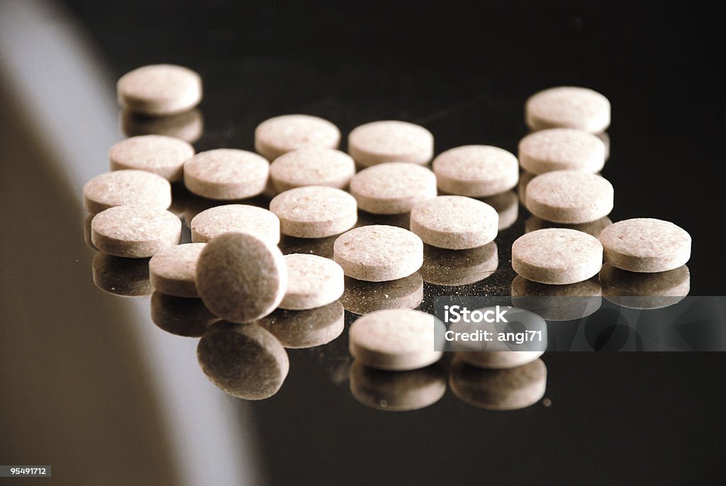 pills  Alternative Therapy Stock Photo