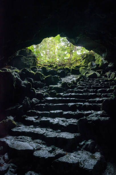 istock Cave at the foot of Mount Fuji 954917848