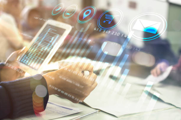istock business hand working with new modern computer and business strategy as concept 954923646