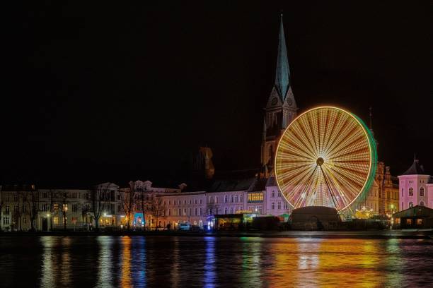 Ferris wheel at the christmas market
