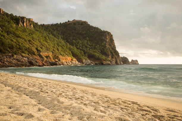 istock Seascape at Cleopatra beach in Alanya 954932314
