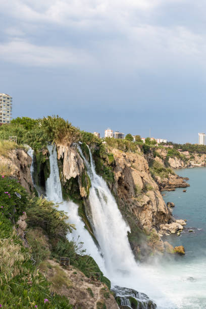 istock Beautiful Duden waterfall in Antalya 954932318