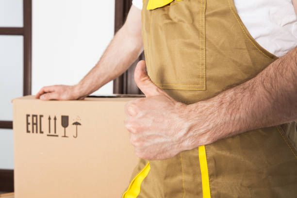 istock Delivery and moving goods service background 954941744