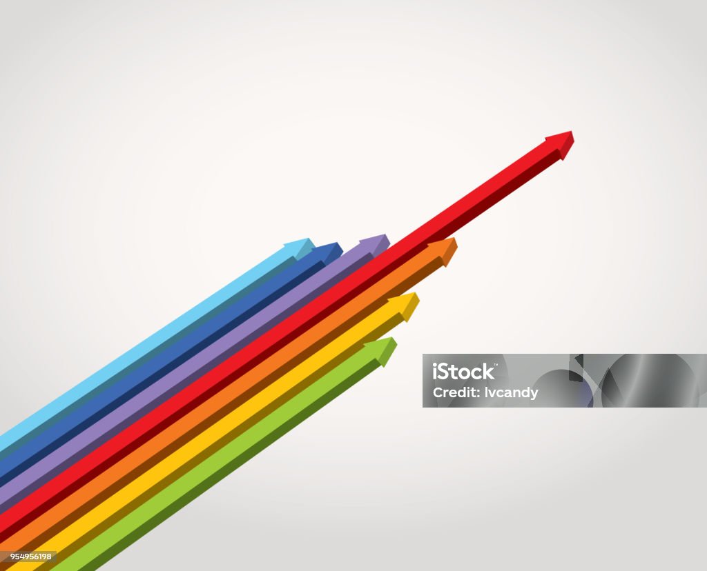 Subject Comp Arrows Competition Arrows Stock Illustration - Download Image Now - Almanac ...