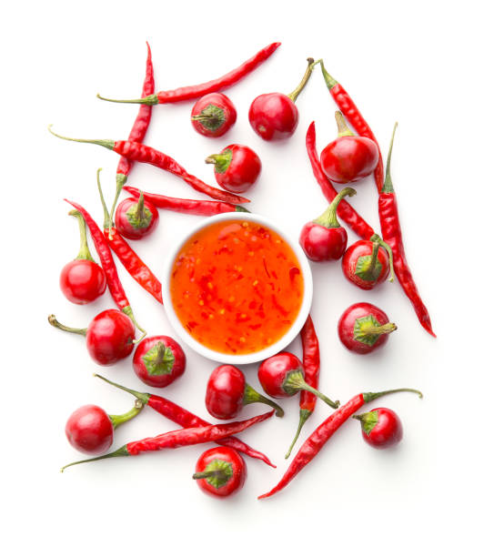 istock Red chili pepper and chili sauce 954957062