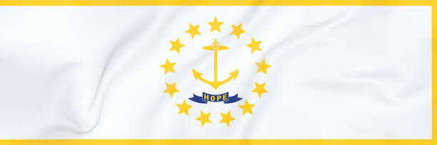istock Flag of Rhodes Island 954966562