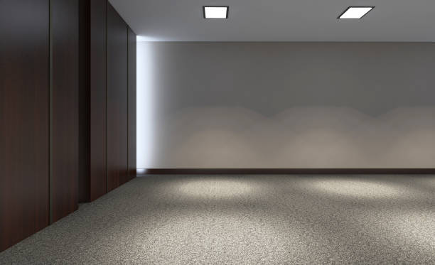 istock Modern office Cabinet. Meeting room. 3D rendering. 954966620