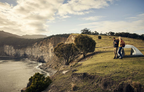 istock They picked the perfect spot to set up 954978988