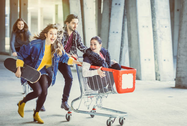 istock Group of Teenagers Hanging Out 954980148