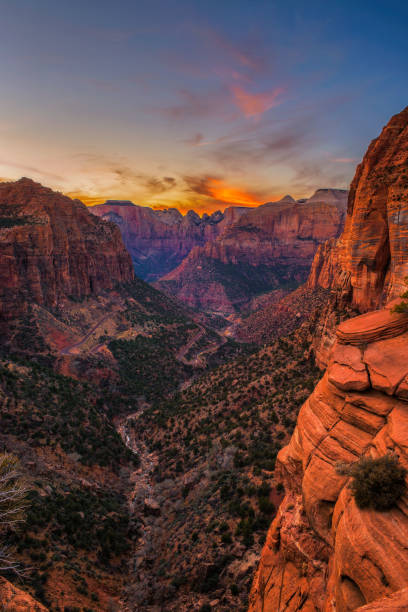 istock Sunset over Zion National Park, Utah 954993152